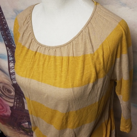 Ann Taylor LOFT striped top - Picture 3 of 7